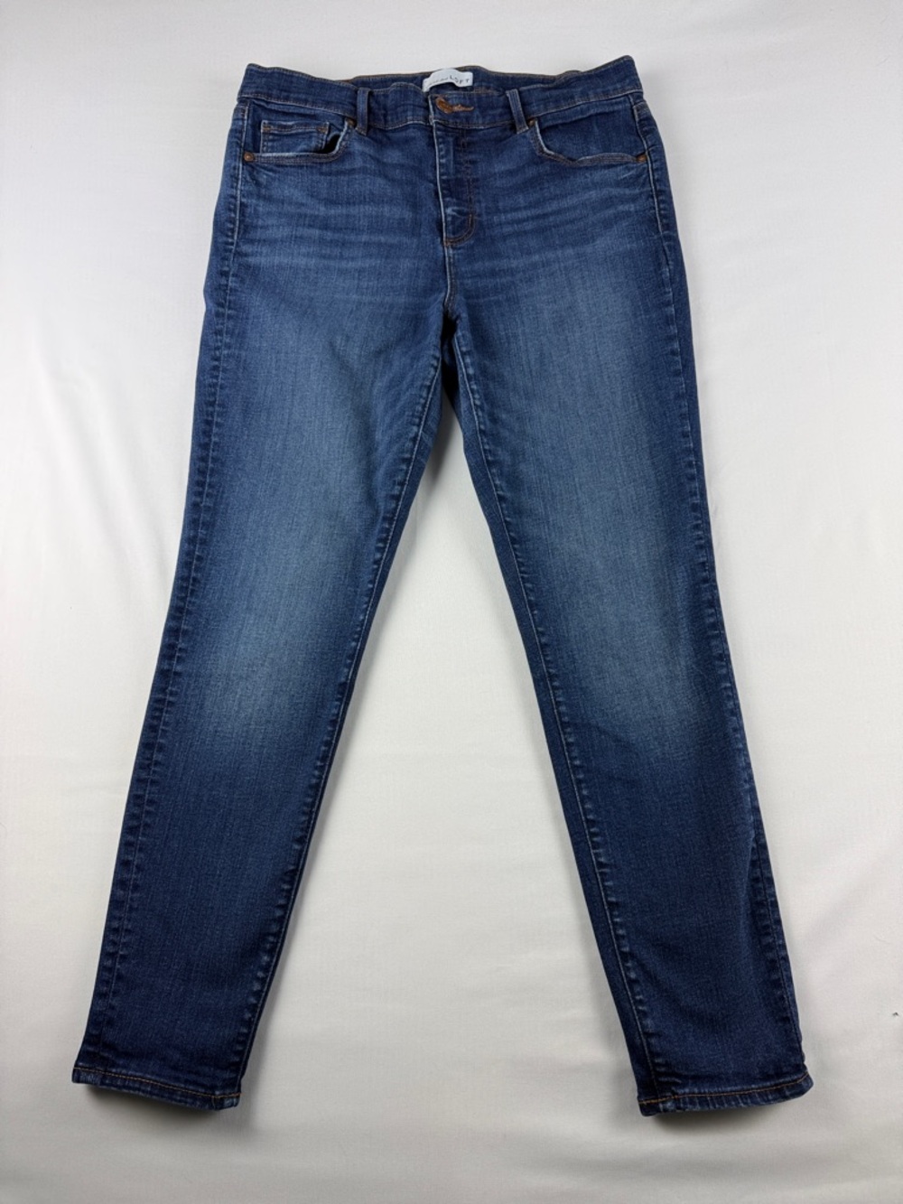 LOFT Skinny Jeans Size 31 Stretch Denim Mid Rise